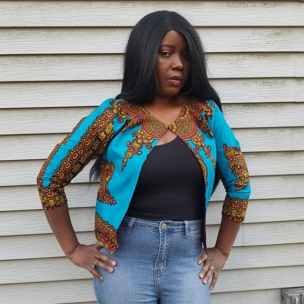 African Print Jacket